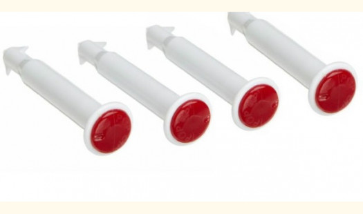 4 x Disposable Pop Up Timer/Thermometer